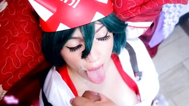 Kiriko Passionately Destroyed in Rough Facial Cumshot Overdose