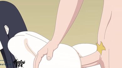 Hinata's Big Ass Gets Destroyed in Hard Doggystyle Sex