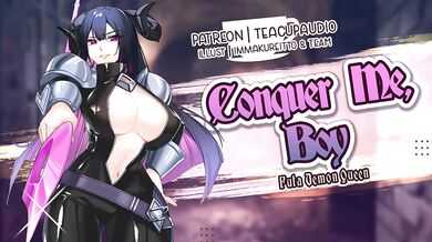 Futa Demon Queen ravages hot MILF in rough femdom anal sex
