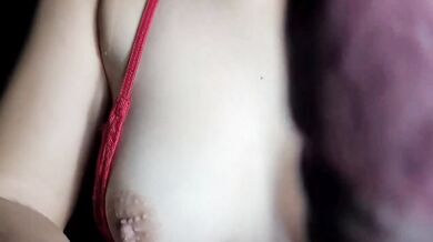 My stepsis rides my BBC and squirts on my cock