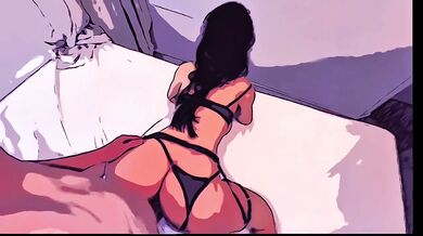 Sofia gets destroyed by a cartoon dick in her silicone sexdoll