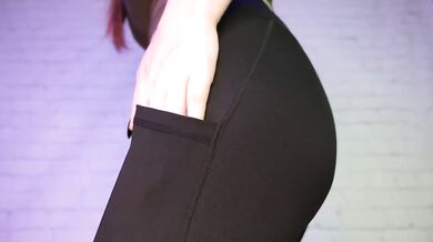 Leggings ASMR squished sounds smothered