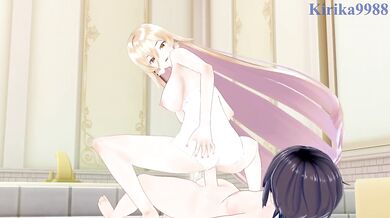 Nui Socere's soaked swimsuit creampie at the spa 3D hentai