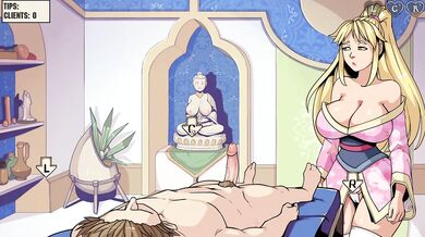 The Lewd Knight 8 big tits cock stuffed in brutal cumshot side scroller