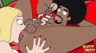 Black plumber’s BBC annihilated by cheating wife’s hungry tongue cartoon rimjob