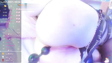 Anal beads in bikini slut gushed till orgasm no mercy part 4