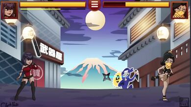 Being the best sexy ninja masturbates until orgasm in hentai gameplay