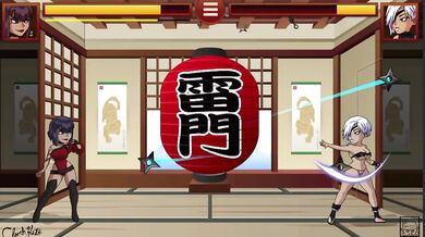 Being the best sexy ninja masturbates until orgasm in hentai gameplay