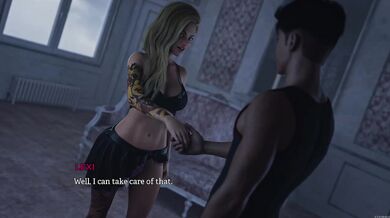 The Beach House #13 PC gameplay savage bdsm visual novel she gets FUCKED raw