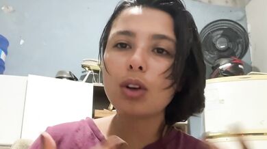 Morena Gostosa Gets Squirted Solo While Stuffing Big Pink Pussy