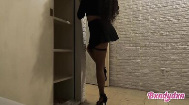 Latina In A Miniskirt Gets Destroyed By POV Hunger