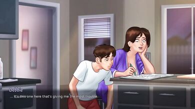 Summertime Saga part 4 big tits huge ass MILF stepmom ruined
