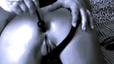 Polish anal slut destroyed by thick beads her squeals