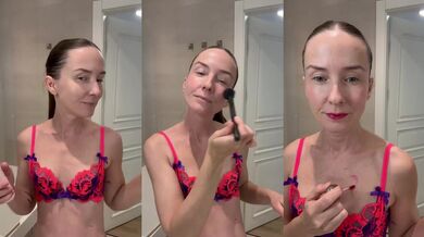 Surprise For Chris Milf Gets Rough Anal Solo