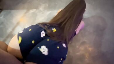 Pawg Pijama Gets Busted on Big Dick