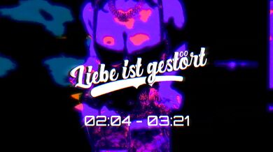 German DJ destroys her on the dancefloor bouncing techno freakshow