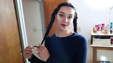 Paying the painter with a deepthroat blowjob POV
