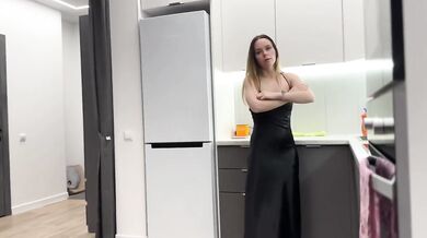 Stepmom’s secret gets ruined missionary deepthroat cumshot natural tits dirty talk
