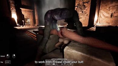 Lara Croft’s hole destroyed by Tutankhamun’s monster cock raw anal penetration creampie