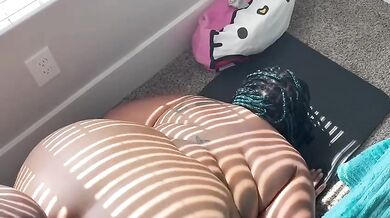 BBW Ebony Backshots Destroyed By Big Black Dick Amateur Couple