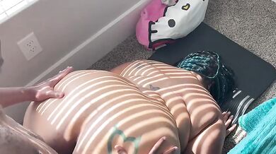 BBW Ebony Backshots Destroyed By Big Black Dick Amateur Couple