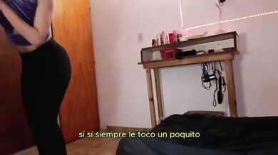 Stepma stepson gets a filthy blowjob deep throat session