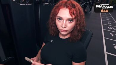 Petite redhead trainer rides cowgirl deep between amateur thighs POV