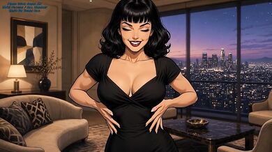 Cheri On Top AI tease cum dripping vintage cartoon hottie