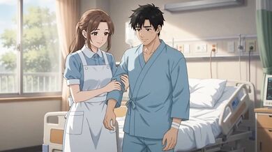 Nurse nurse fucks patient while treatment big tits nurse handjob