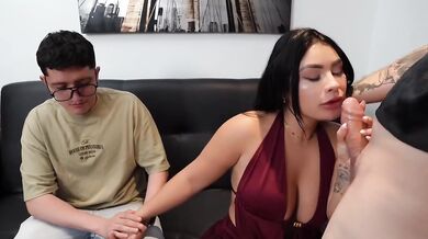 Wife Pays Debt Sucking my Big Dick While I Ride Her Big Ass