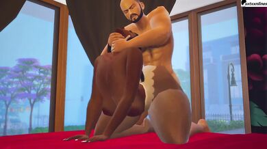 Sims 4 wet whore gets bred hard in wicked whims creampie