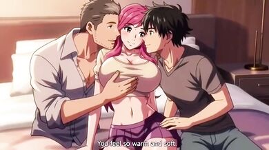Horny stepmom destroyed by stepbro and stepdad in shared bed