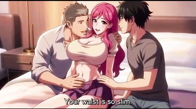 Horny stepmom destroyed by stepbro and stepdad in shared bed