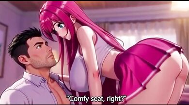 Stepstepsister seduces big boobs stepbrother alone