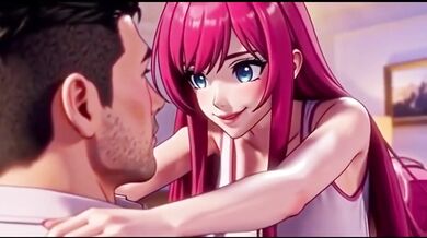Stepstepsister seduces big boobs stepbrother alone