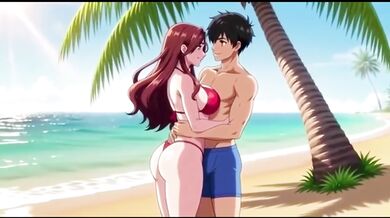 Pick up a stranger on public beach fuck her tight pussy raw