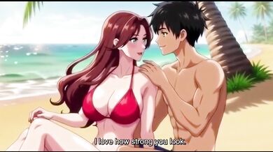 Pick up a stranger on public beach fuck her tight pussy raw