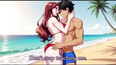 Pick up a stranger on public beach fuck her tight pussy raw