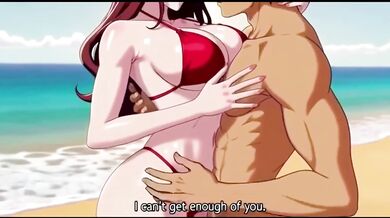 Pick up a stranger on public beach fuck her tight pussy raw