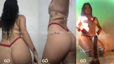 Prewie Hot Dance Colombian Solo Twerked With Deep Creampie Black Cock Slamming