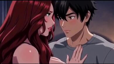 Stepmom Destroys Stepson With Her Monster Cock Hentai Fucking Machine