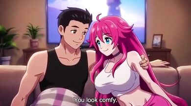 Step sister makes me cum watching movie hentai vibes