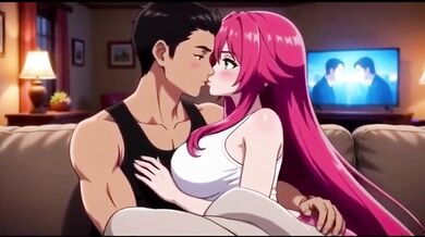 Step sister makes me cum watching movie hentai vibes