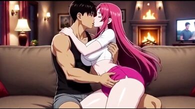 Step sister makes me cum watching movie hentai vibes