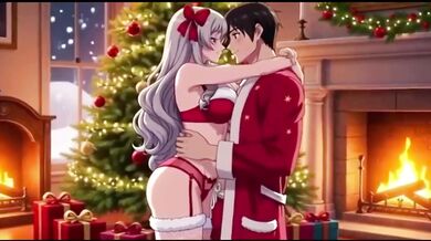 My stepmom gave me a sexy christmas gift to remember