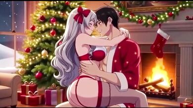 My stepmom gave me a sexy christmas gift to remember