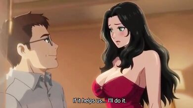 Husband shares his wife’s big tits and ass to pay off debts hentai