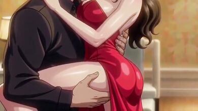 Husband shares his wife’s big tits and ass to pay off debts hentai