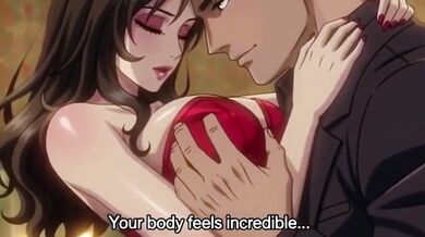 Husband shares his wife’s big tits and ass to pay off debts hentai