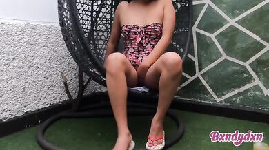 POV destroys submissive latina in a tight sexy dress